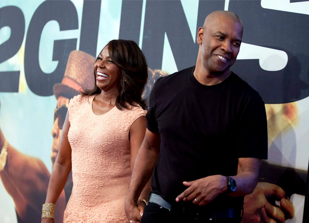 Denzel Washington şi soţia sa, Pauletta (foto Reuters)