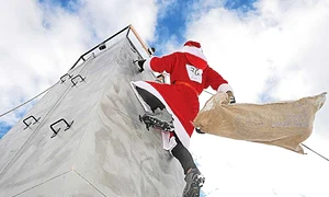 Căţăratul pe hornurile de gheaţă, cea mai grea probă     jpeg