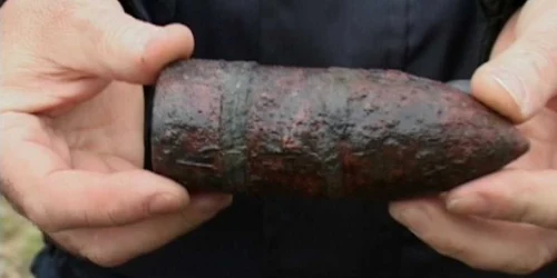 Proiectilul urmează să fie distrus/ Foto: Arhiva