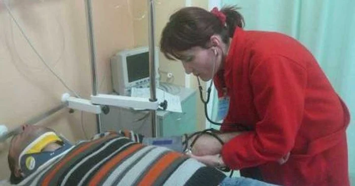 Victima, rănită grav, s-a prezentat singură la UPU