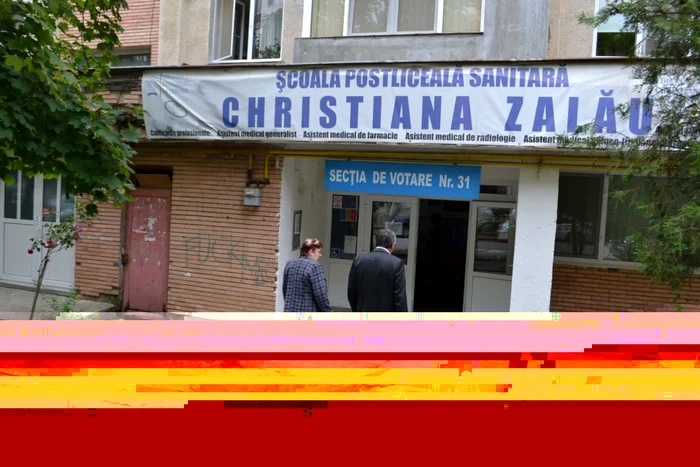 Locuitorii cartierul zălăuan Dumbrava 2 nu s-au înghesuit la vot FOTO Andreea Vilcovschi