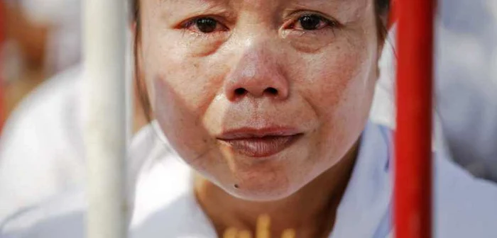 Ceremonia de incinerare a fostului preşedinte al Cambodgiei a impresionat prin fast şi prin dedicarea supuşilor.  FOTO: Reuters