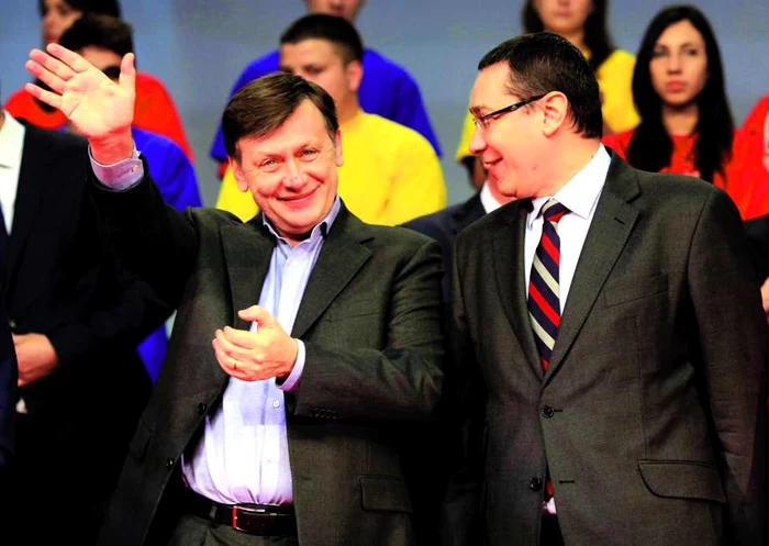 Crin Antonescu şi Victor Ponta FOTO Arhiva Adevărul