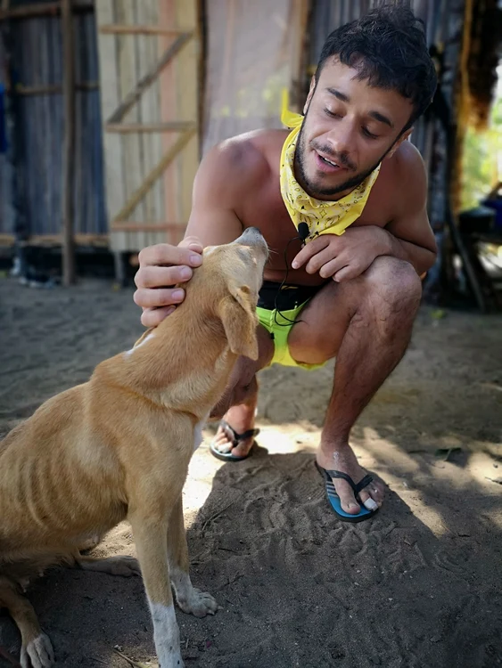 Dima nu mai poate îndura foamea