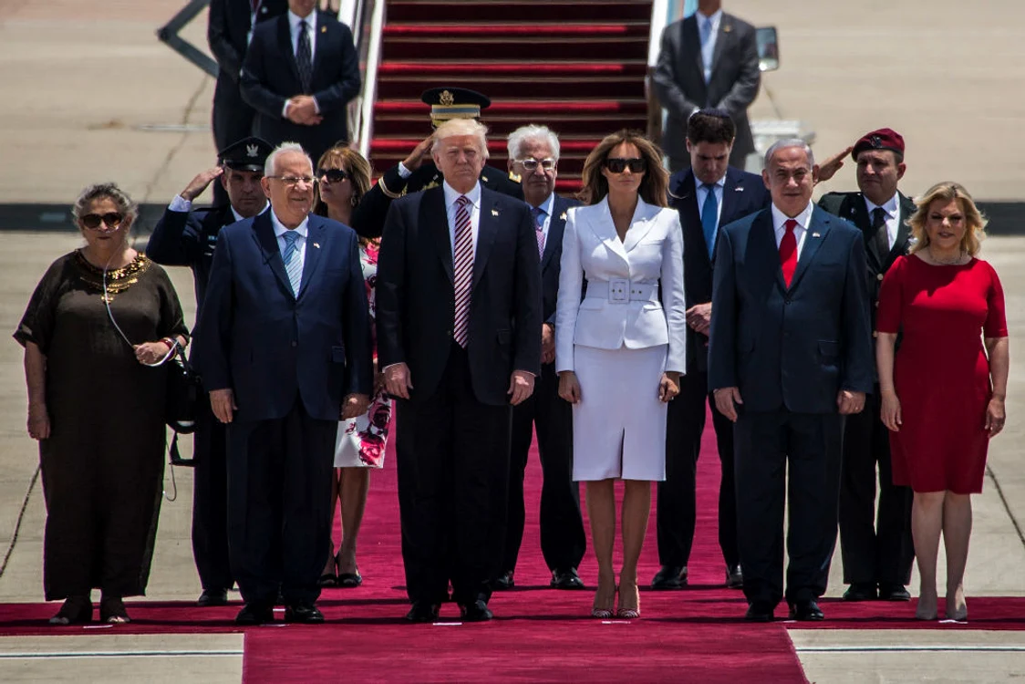 Israel Welcome US President Donald Trump jpeg