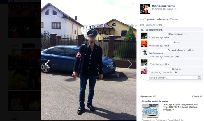 Cornel Rîmniceanu este cercetat de procurorii buzoieni FOTO: Facebook.com