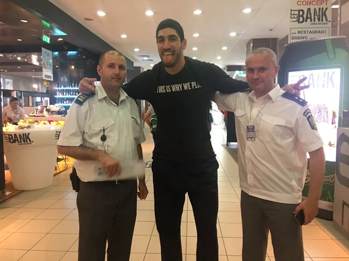 Enes Kanter, la Otopeni