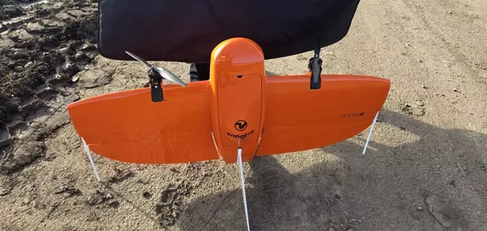 Fondurile pentru dronă au venit din PNRR / foto: Facebook