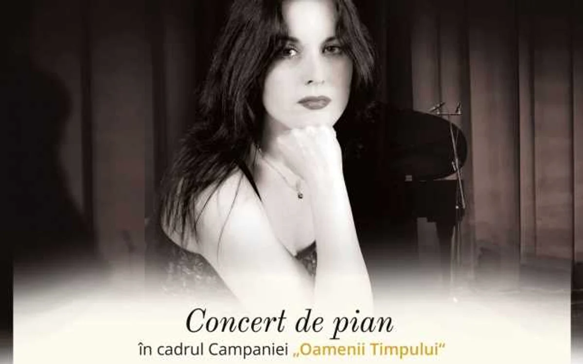 Oamenii timpului vin la Constanţa - pianista Raluca Ştirbăţ