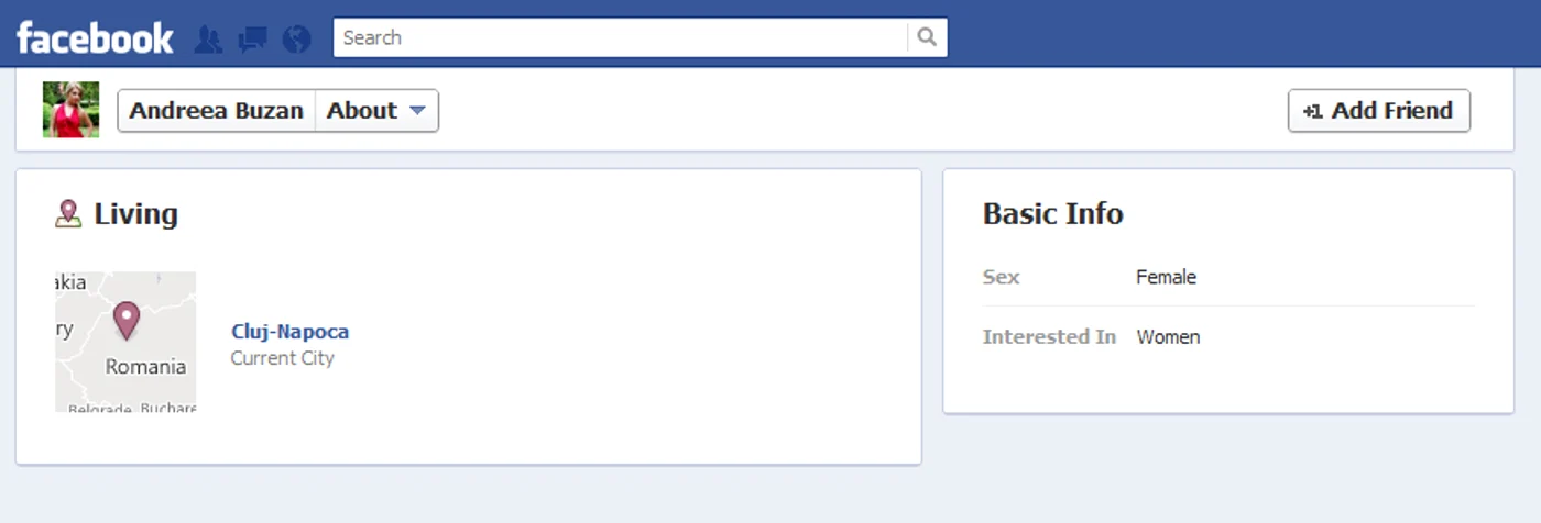 De pe pagina de facebook a Andreei Mariei Buzan