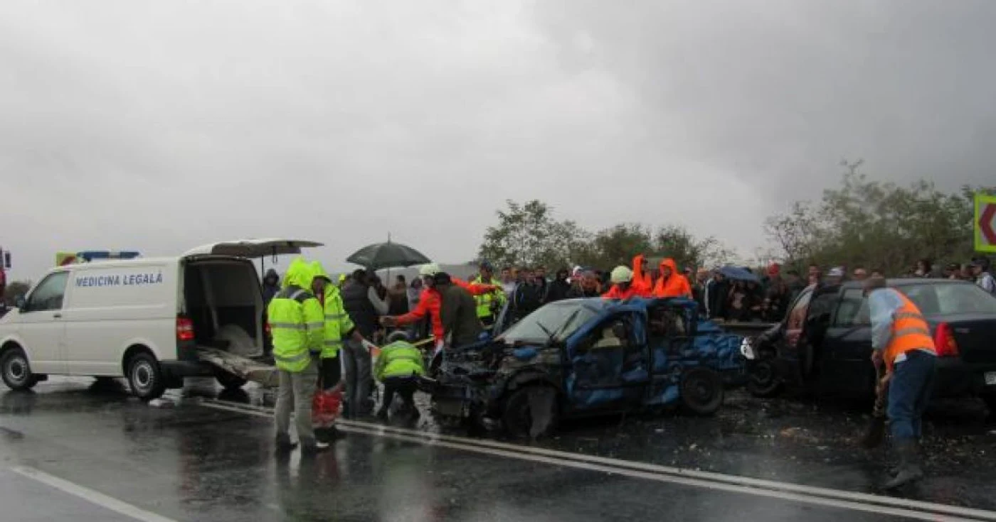 Accident cu 4 morti la Vestem