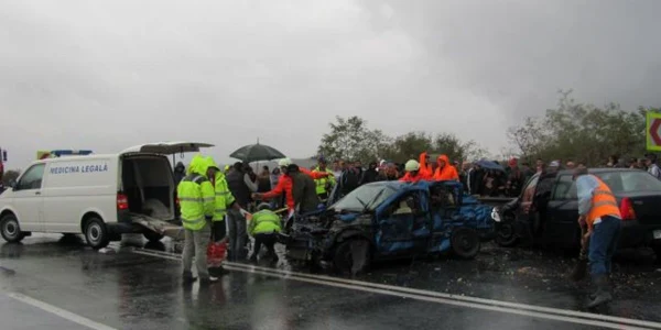 Accident cu 4 morti la Vestem