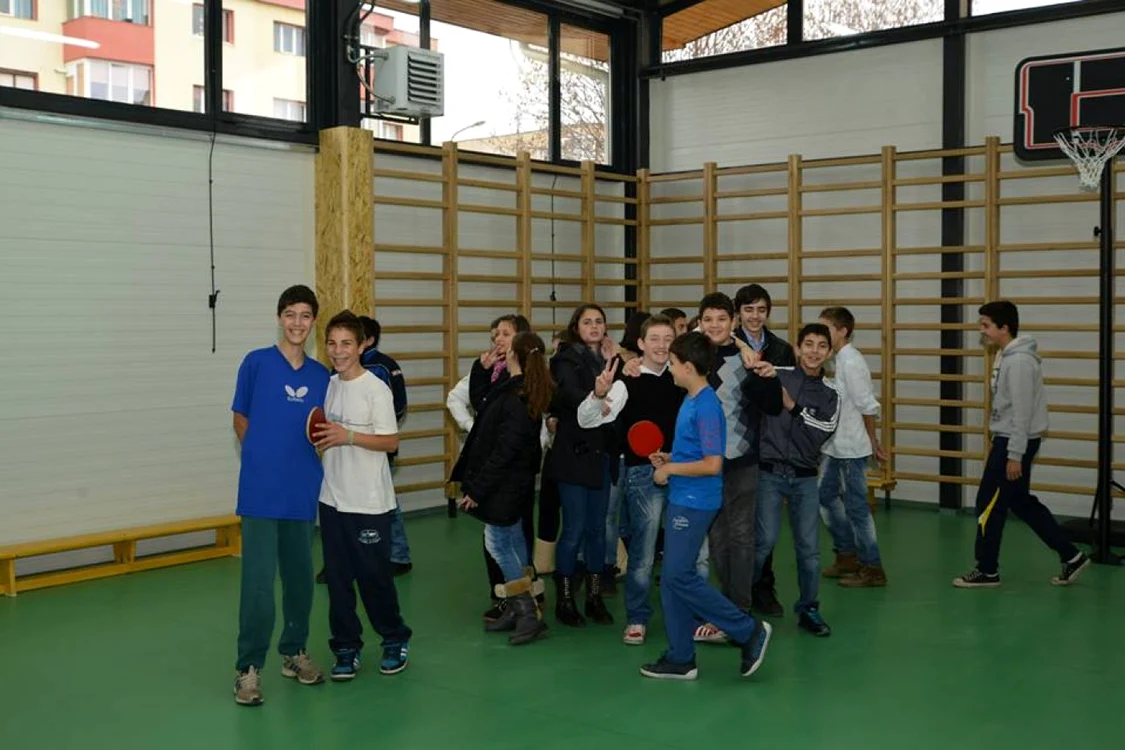 Noua sală de sport de la Şcoala Generală nr. 31. FOTOPrimăria Braşov
