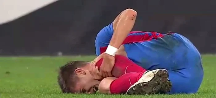 
    Dacă se confirmă leziunile la ligamente, mijlocaşul în vârstă de 21 de ani poate lipsi de pe teren până la 6 luniFoto Click!  