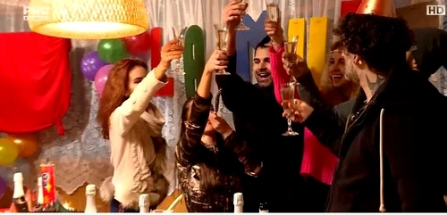 Florin i-a făcut rost Otnielei de șampanie și tort pentru petrecerea surpriză