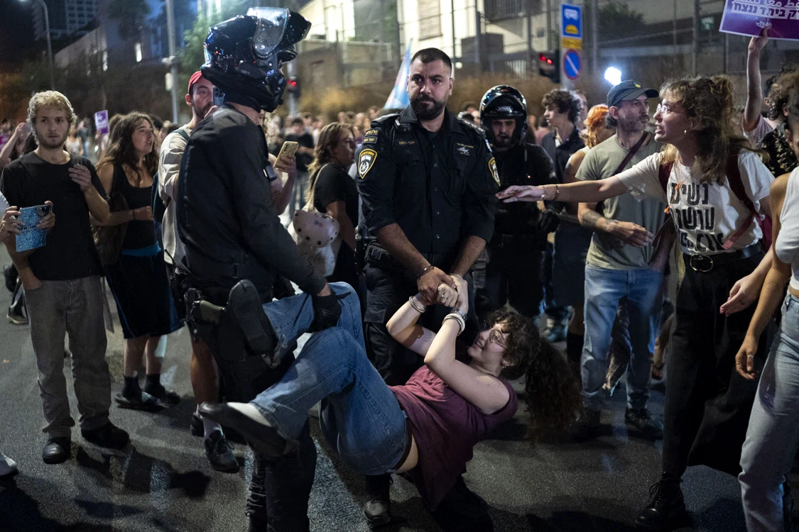 Protest în Tel Aviv pentru a cere formarea unui guvern comun arab-evreu