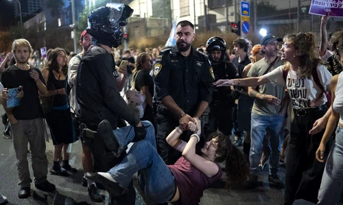 Protest în Tel Aviv pentru a cere formarea unui guvern comun arab-evreu