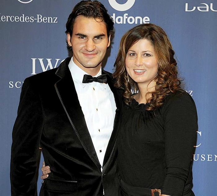 Roger şi Mirka Federer
