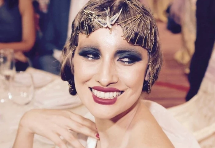 Mikaela pozează ca un adevărat modelFoto: Arhiva personală