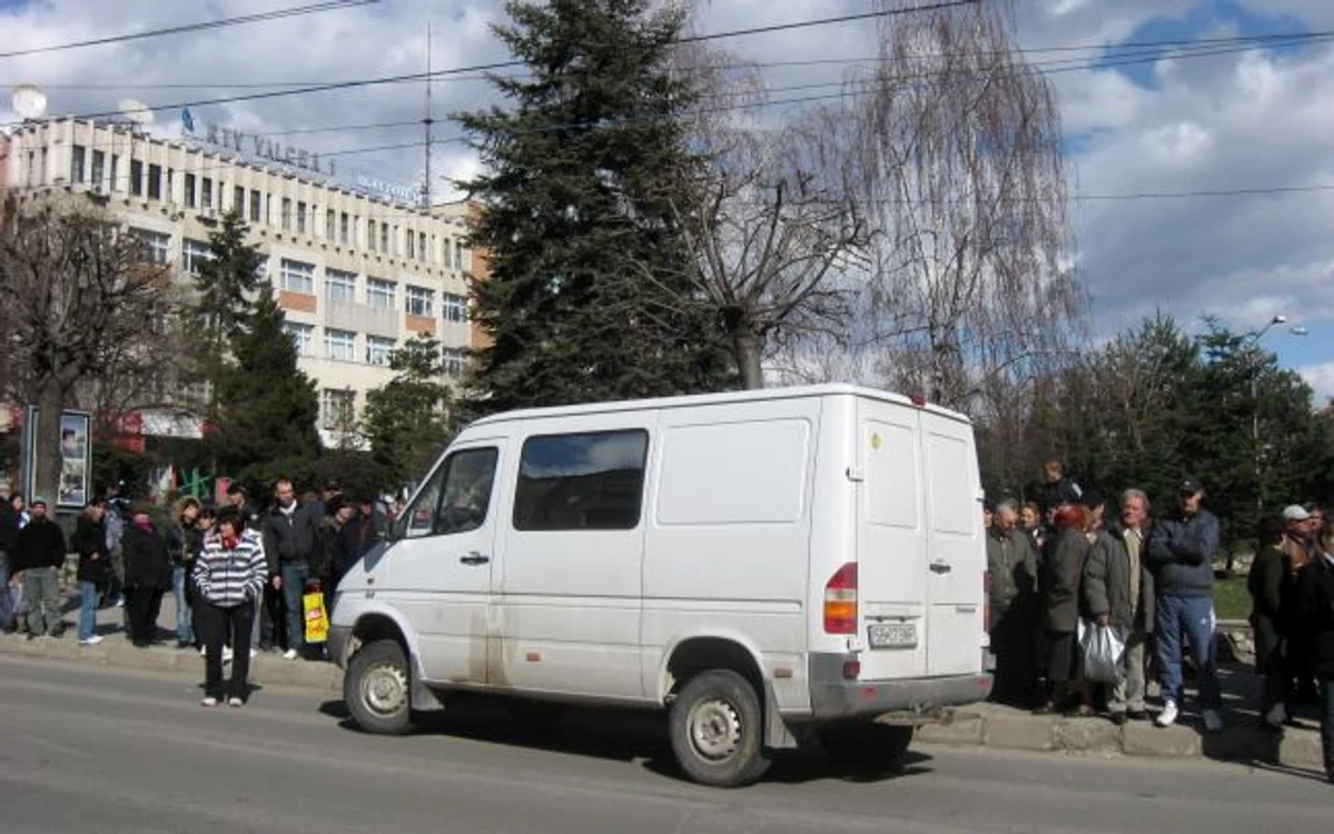 Dubiţa implicată în accidentul din centrul Râmnicului