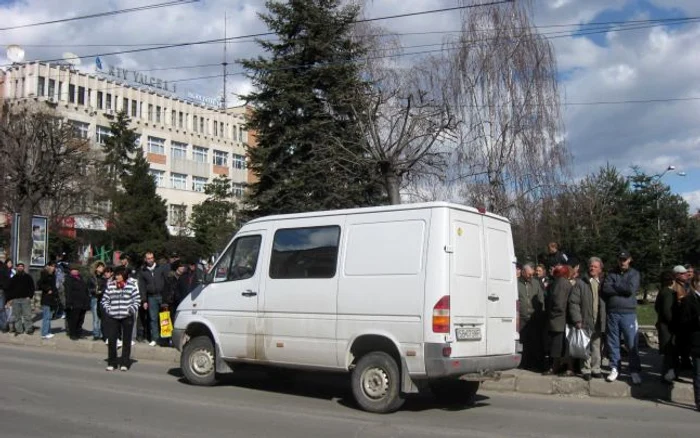 Dubiţa implicată în accidentul din centrul Râmnicului