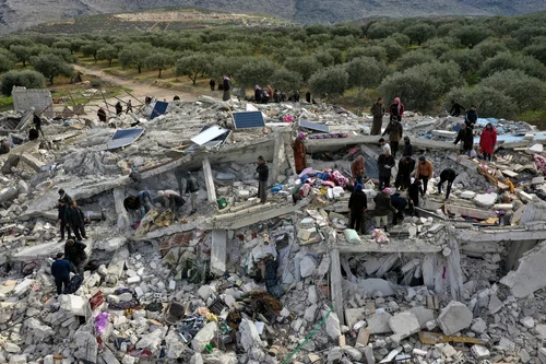 Cutremur în Siria FOTO Profimedia