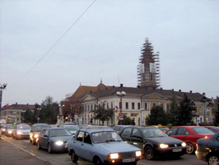 Oradea: Harta punctelor fierbinţi în trafic