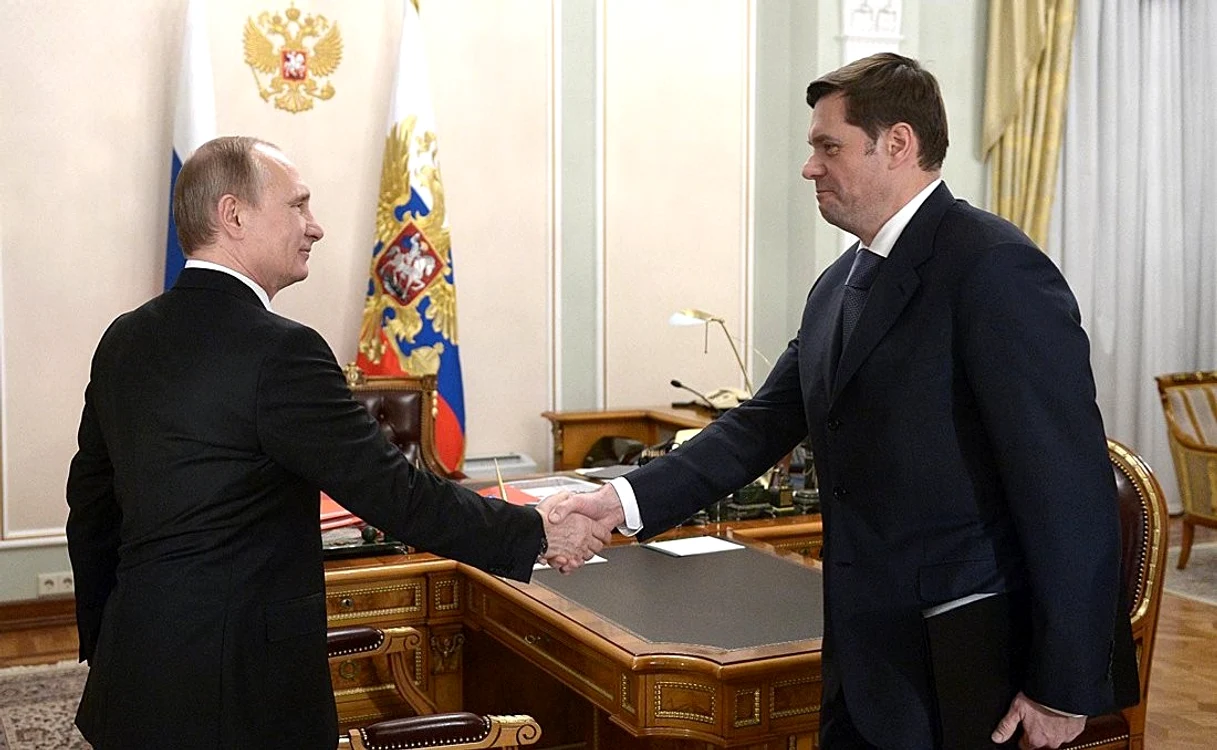 Alexei Mordașov și Vladimir Putin FOTO President of Russia 