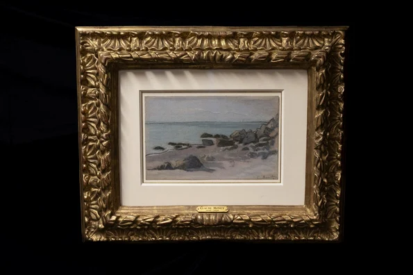 Tabloul „Bord de Mer”, de Claude Monet (© fbi.gov)