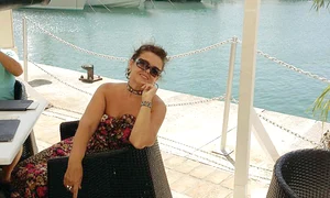 Lucia Lazăr a fost  încântată de sejurul  petrecut cu iubitul ei jpeg