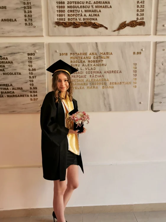 Diana Mara Velea, şefă de promoţie la CNVA Galaţi, sursa: Arhivă Personală