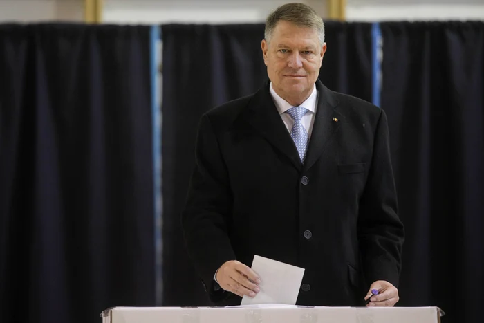 
    Klaus Iohannis a votat la ora 9:00foto: Inquam Photos  