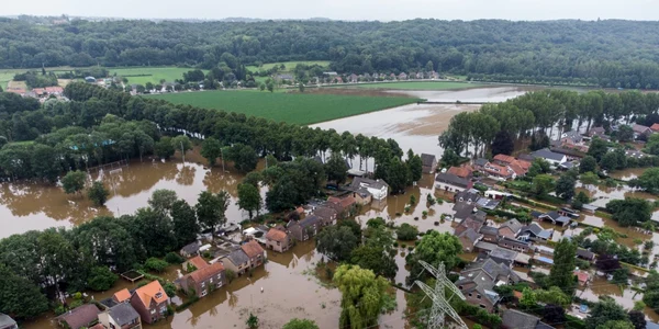 Inundatii în vestul Europei Olanda FOTO Getty Images
