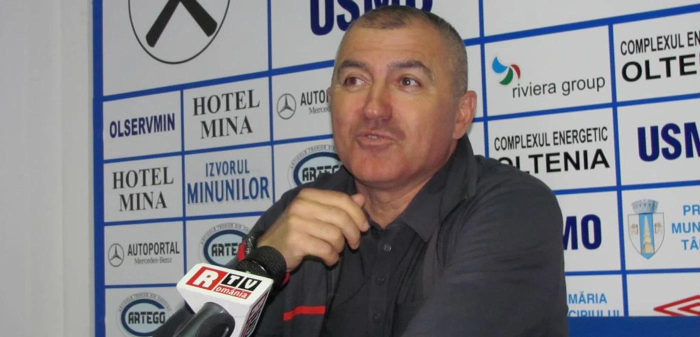 Petre Grigoraș, antrenorul echipei Pandurii