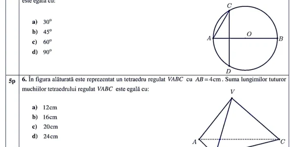 simulare evaluarea nationala matematica 3