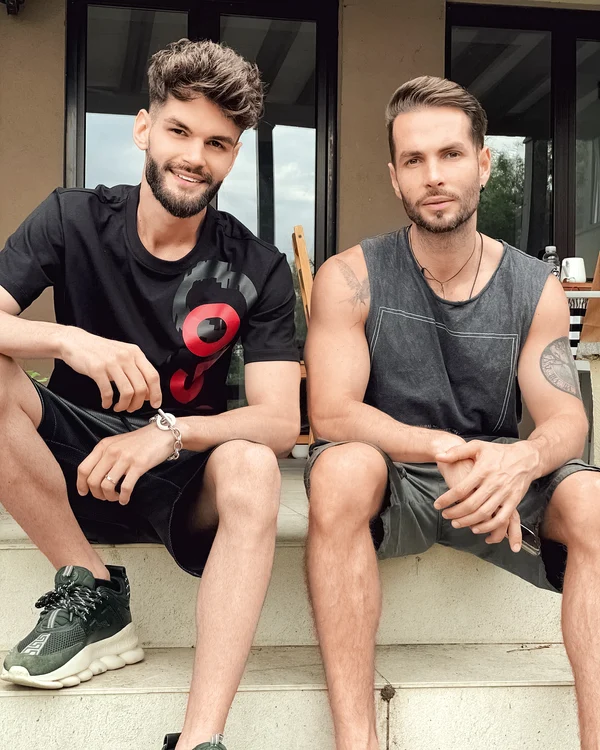 Prieteni buni. Edward Sanda a fost unul dintre artiștii lansați de Randi. FOTO: Instagram