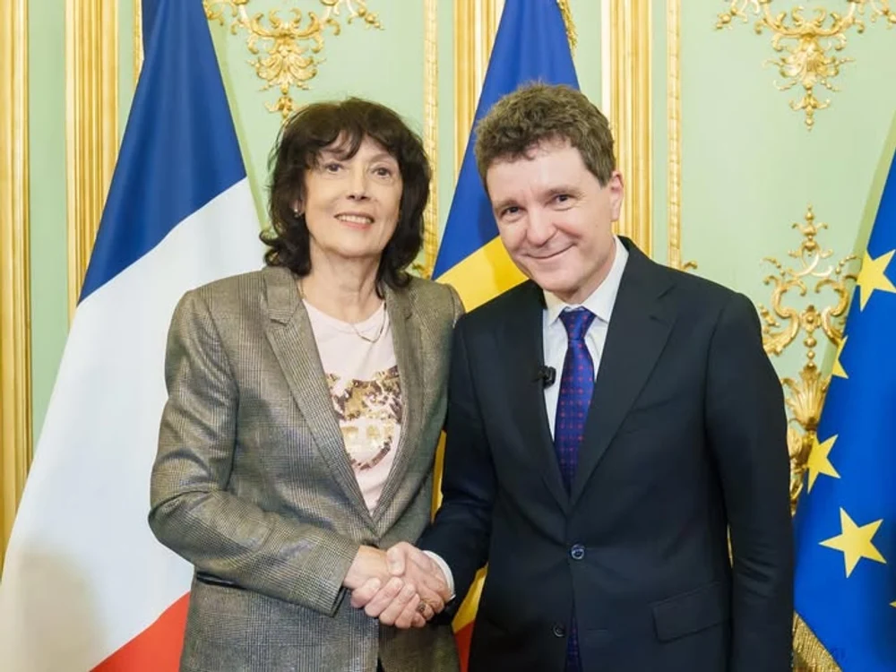 Nicuşor Dan s-a întâlnit la Paris cu marea jucătoare de tenis Virginia Ruzici: „Reușitele ei au făcut cunoscut numele României în lume”