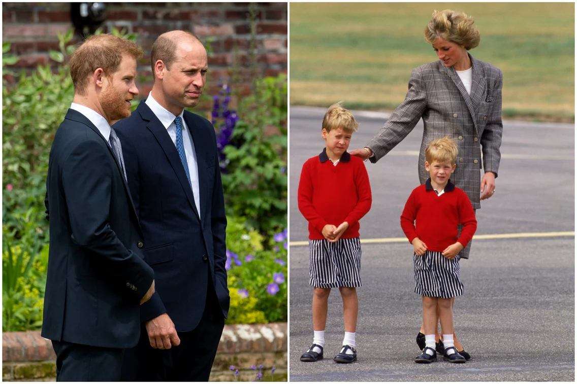 Diana, William, Harry