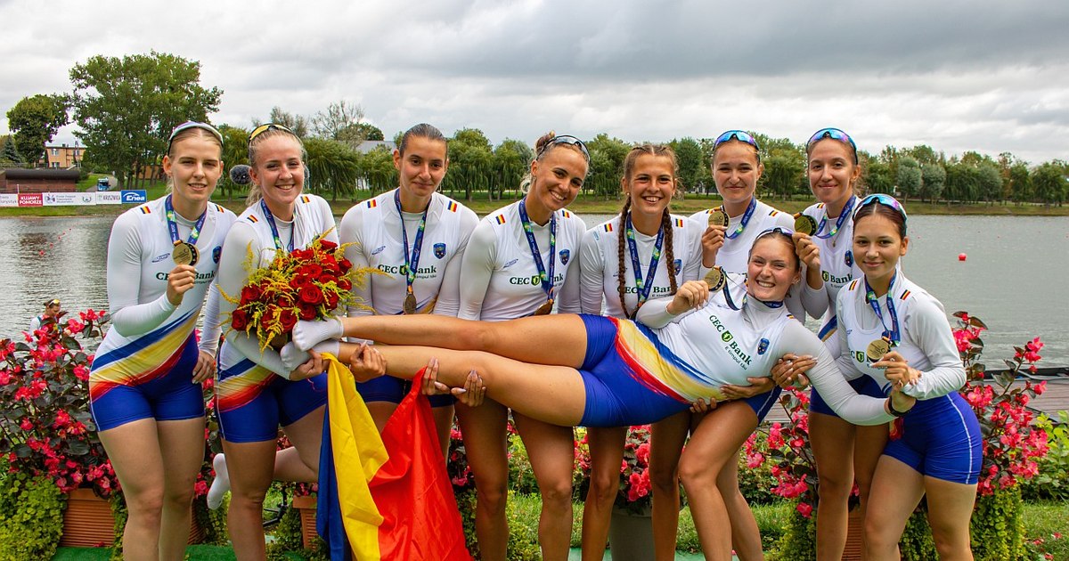România a încheiat Europenele U23 de canotaj cu medalii de aur la Kruszwica