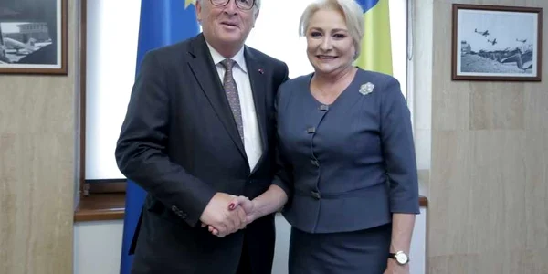 Viorica Dancila si Juncker FOTO gov.ro