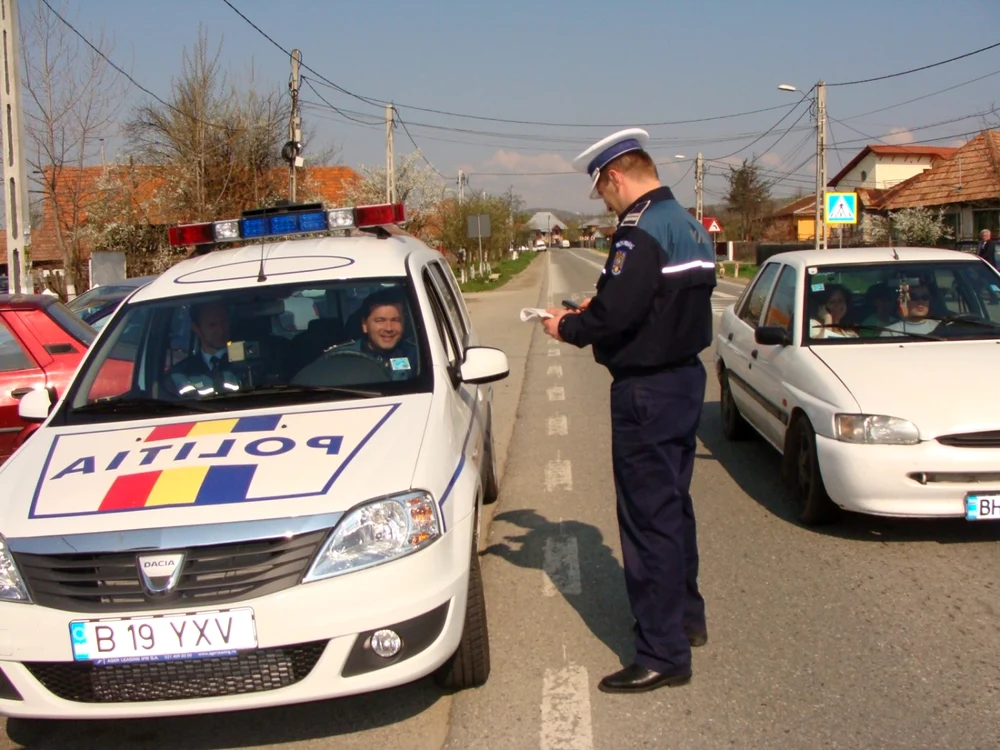 Filtru instituit de poliţiştii rutieri FOTO Adevărul