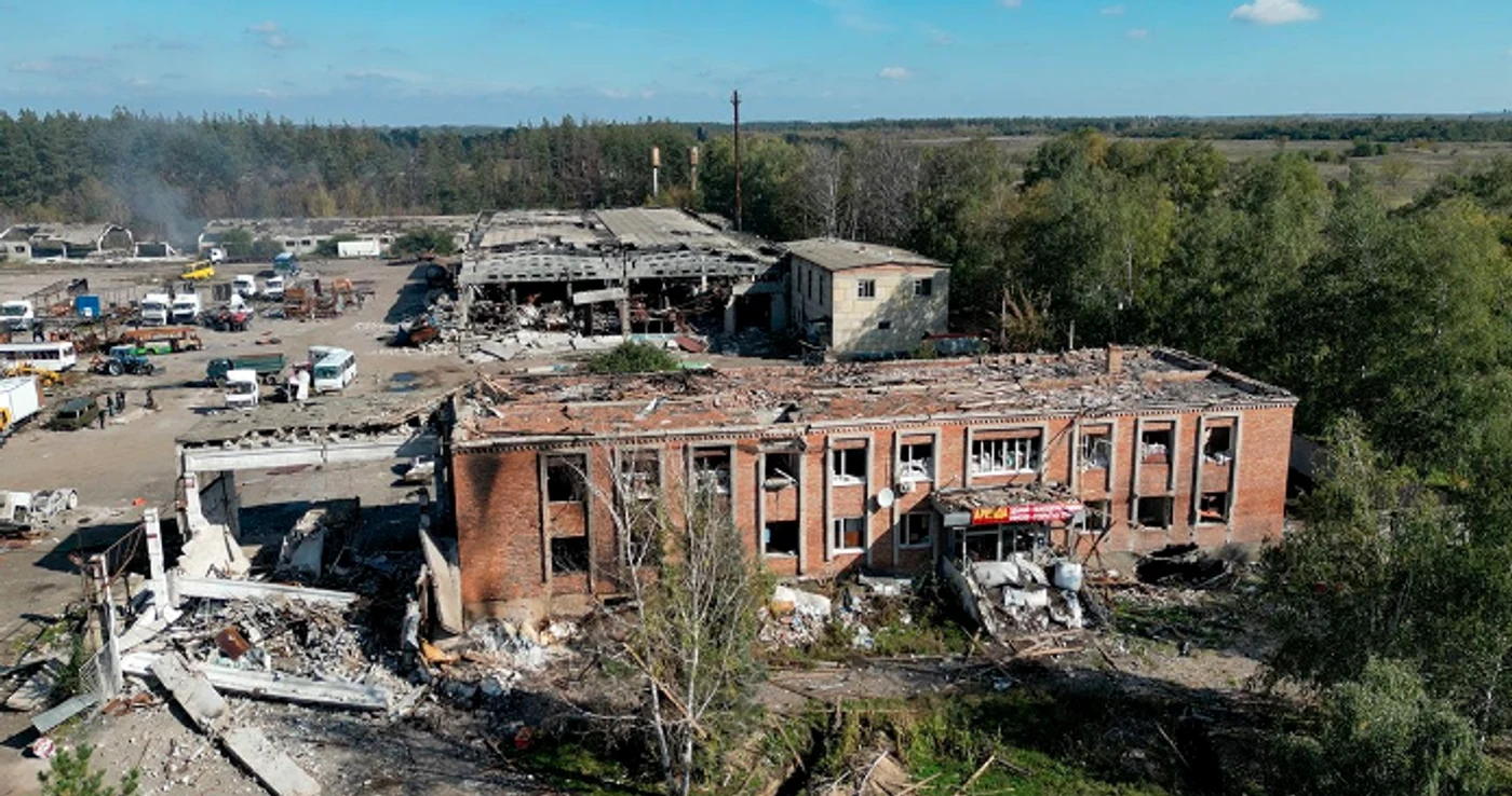 Baza rusă abandonată FOTO Captură video 