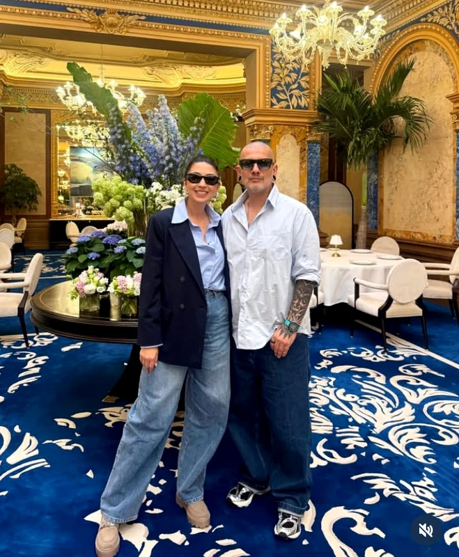 DJ Vali Bărbulescu și cântăreața Maria Andreea fac afaceri în familie Foto: Instagram 