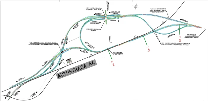 foto planuri autostrada Litoralului, „Alternativa Techirghiol”