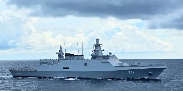 Noua corvetă „Contraamiral August Roman” FOTO MApN / Facebook