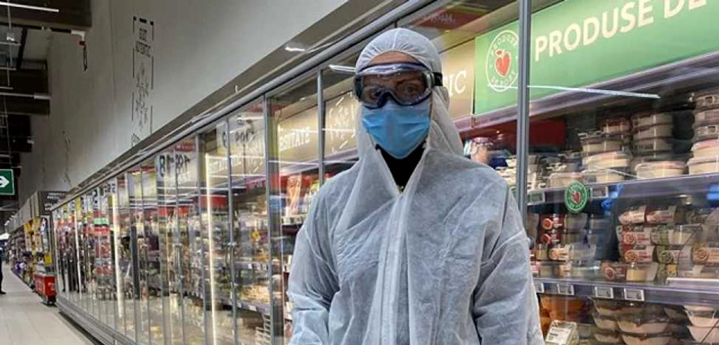 Cristina Şişcanu a mers la cumpărături în combinezon FOTO Instagram