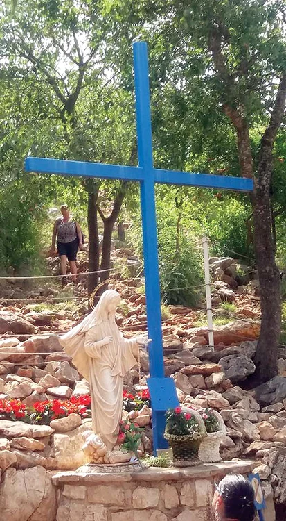 Rita Mureşan participă la pelerinajul anual de la  Medjugorje, locul în care Maica Domnului s-a arătat pe cer în 1981