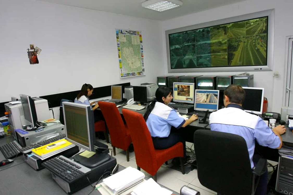 De aici se monitorizează traficul