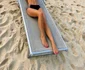 Medana Oprea, la plajă