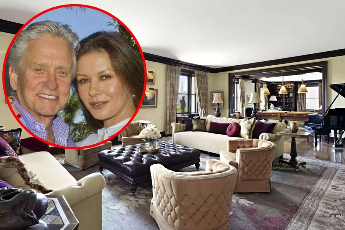 Cuplul Catherine Zeta Jones-Michael Douglas deţine un penthouse în New York FOTO Profimedia